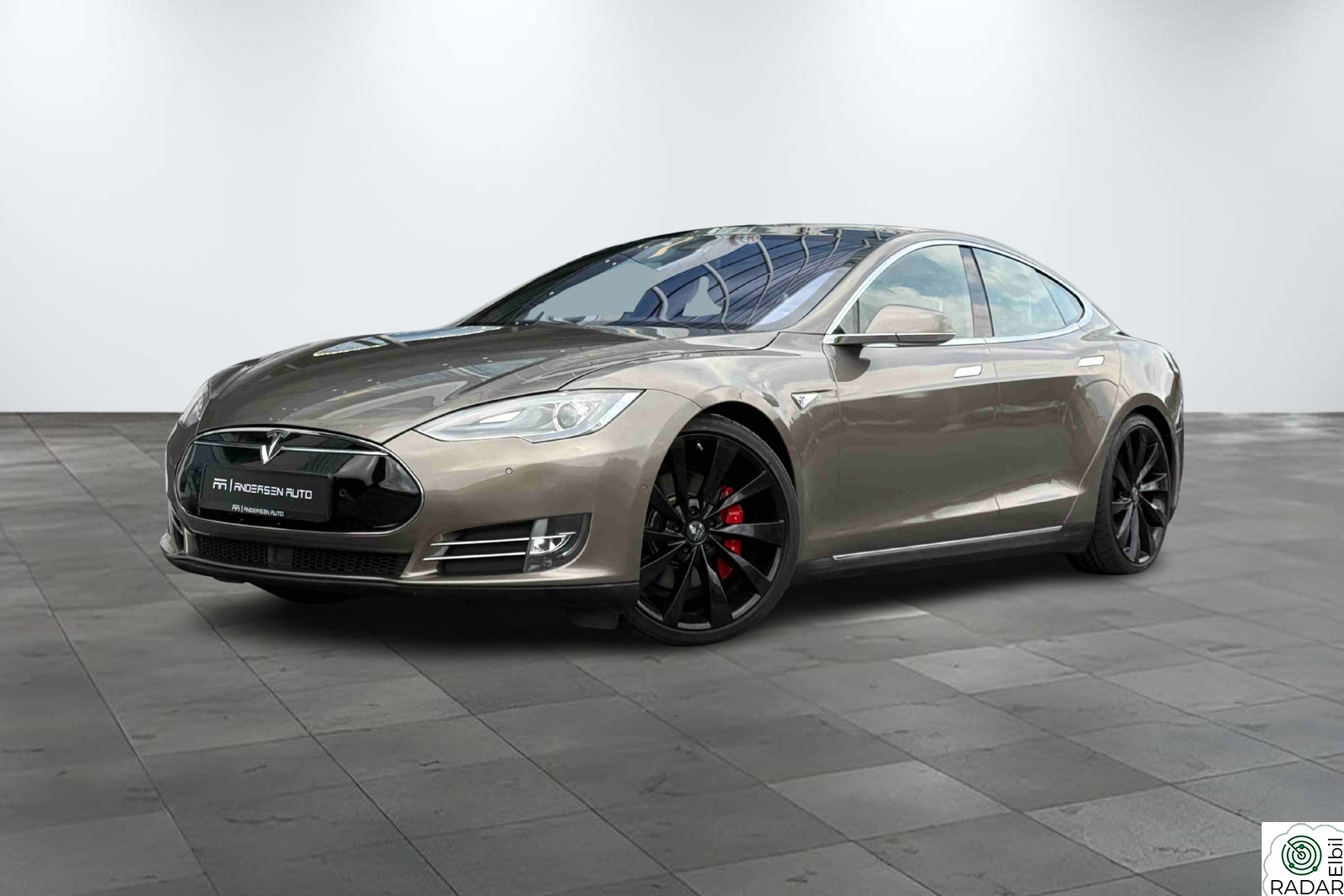 TESLA MOTORS Model S P90DL 7-S - GRATIS LADING - AP/LUFT/HIFI/VINTER/SKINN++