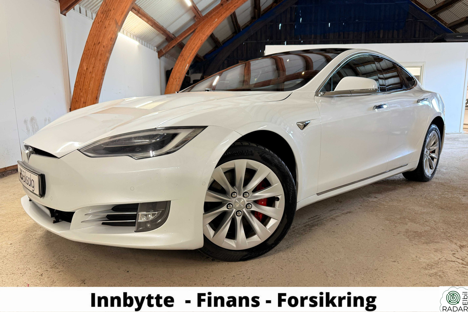 TESLA MOTORS Model S P100D - PERFORMANCE LUDICROUS + - 772 HK - TOPP UTSTYRT