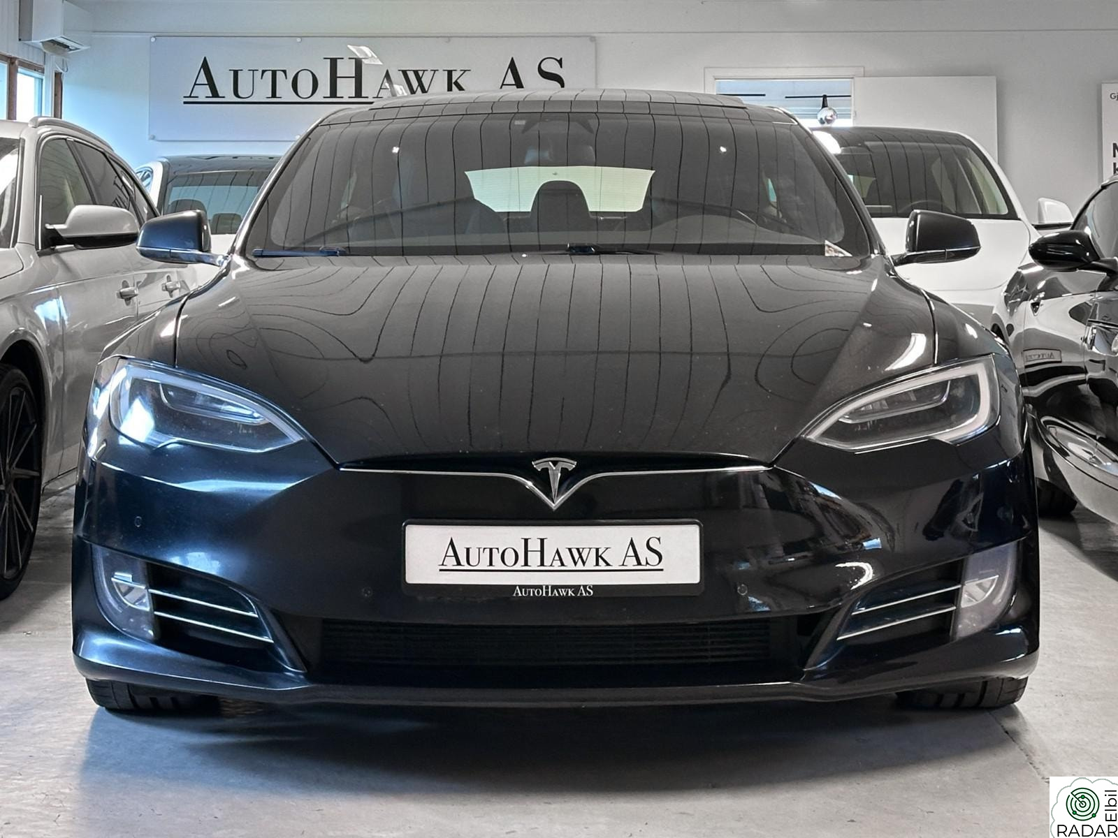 TESLA Model S P100D Ludicrous+ Premium/EAP/Skinn/Pano/R.kam/Luft/1eie