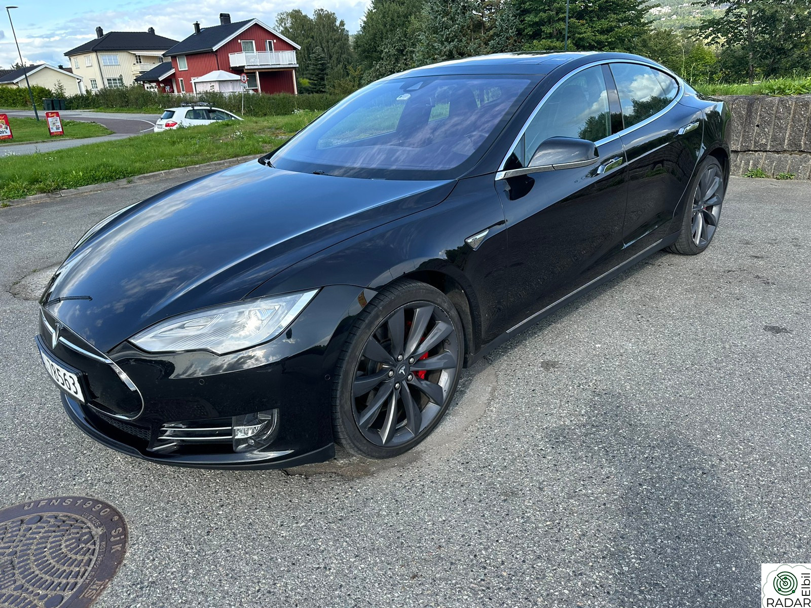 TESLA MOTORS Model S P90DL+ Gratis, Ludicrous, Luft, Nextgen