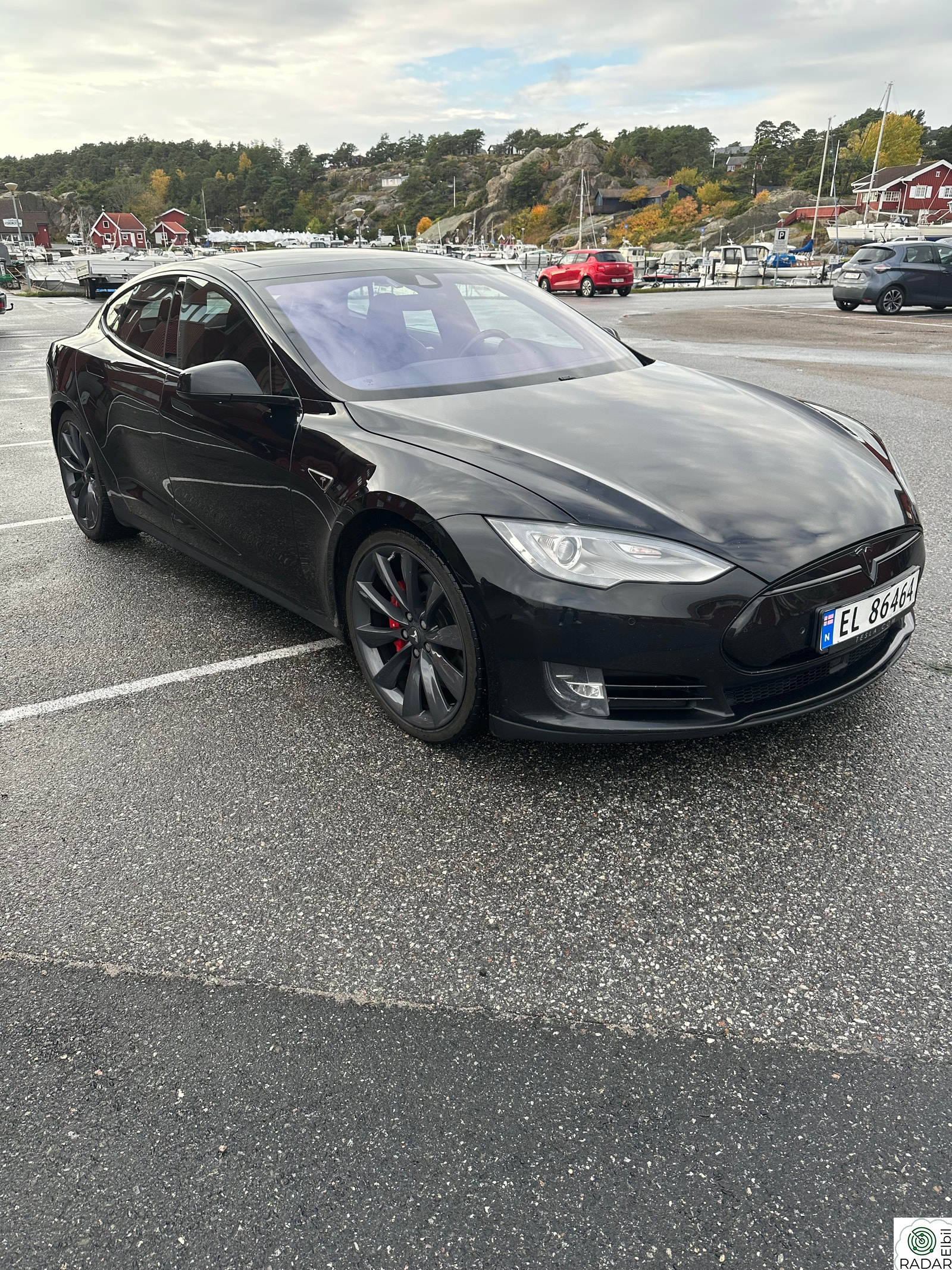TESLA MOTORS Model S P85D Gratis superlading, CCS, 7seter, Premium lyd, 4G