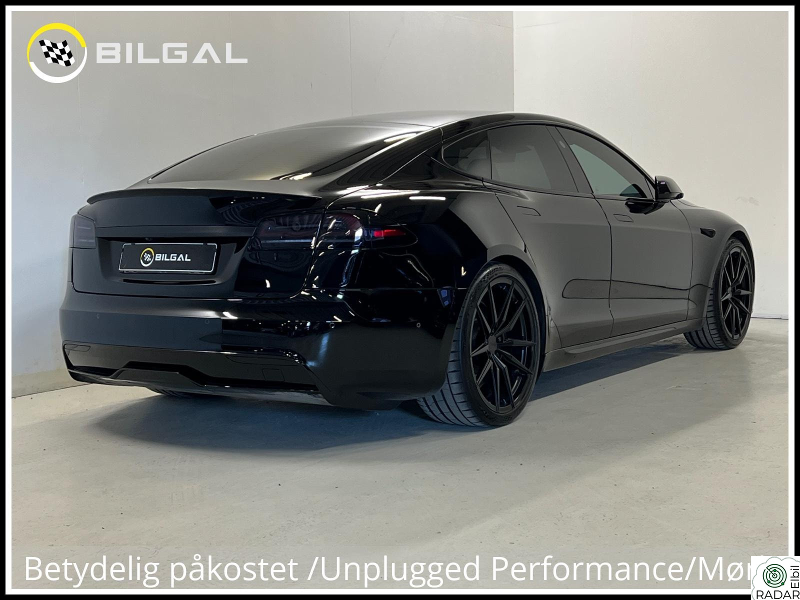 TESLA Model S PLAID 1020HK HelFoliert-PPF OppgraderteBremser 21" Unik