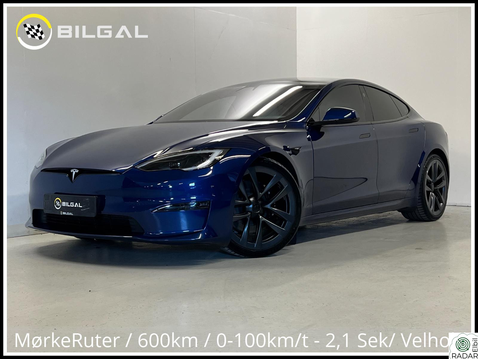 TESLA Model S PLAID 1020HK Tri-Motor 21toms UltraWhite-Skinn Yoke PEN