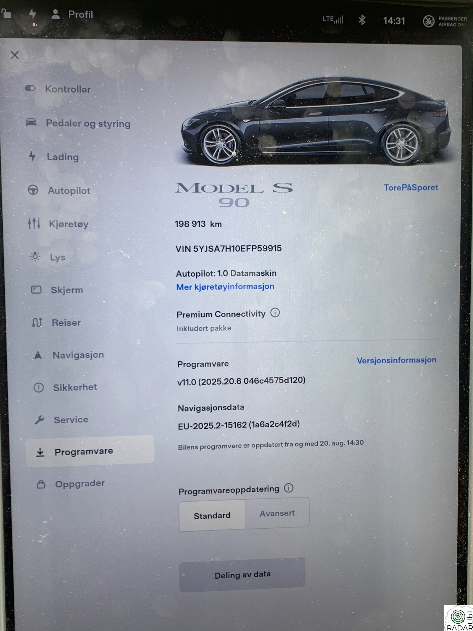 TESLA MOTORS Model S 90