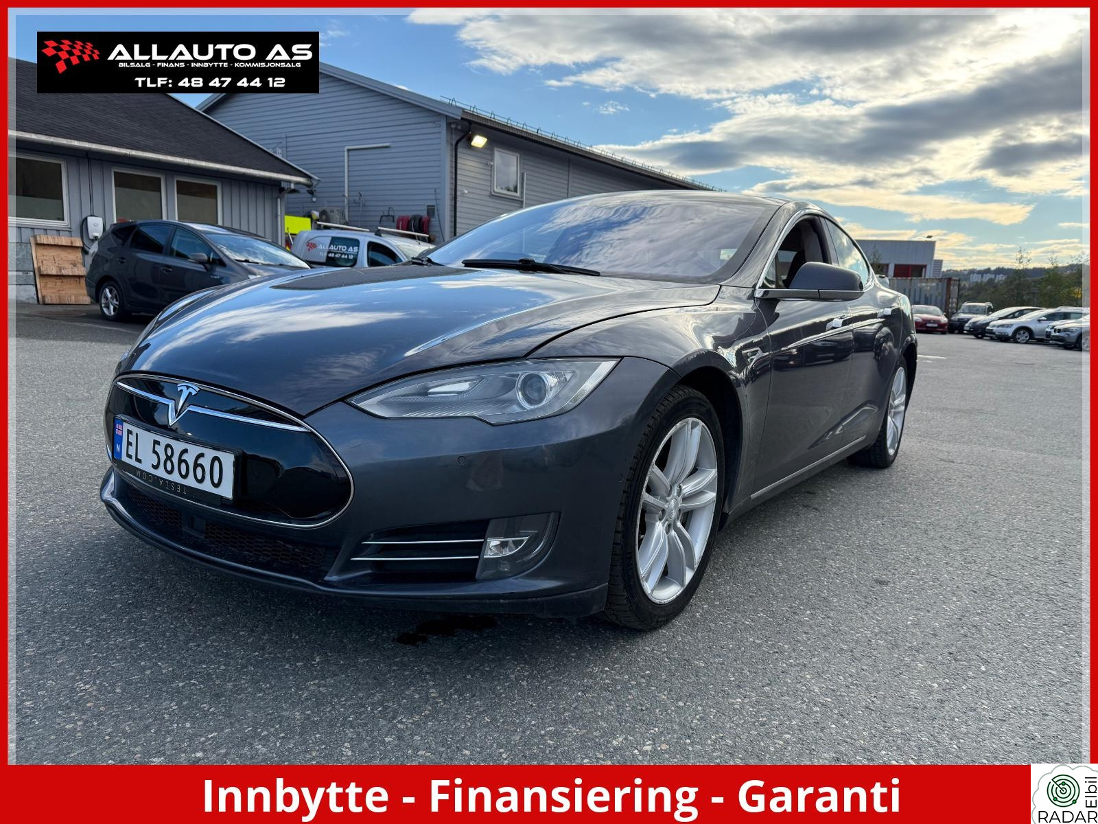 TESLA MOTORS Model S 85D/4x4/Gratis SC/Skinn/Cruise/Luft/Panorama ++