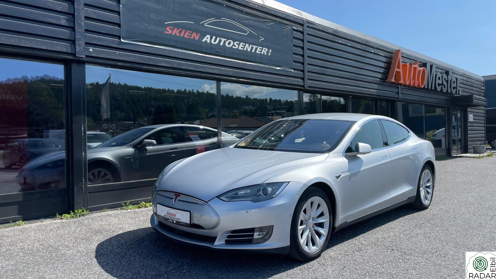 TESLA MOTORS Model S 85D AWD 7 seter,Skinn,Isofix,Gratis lading,OUTLET BIL!!