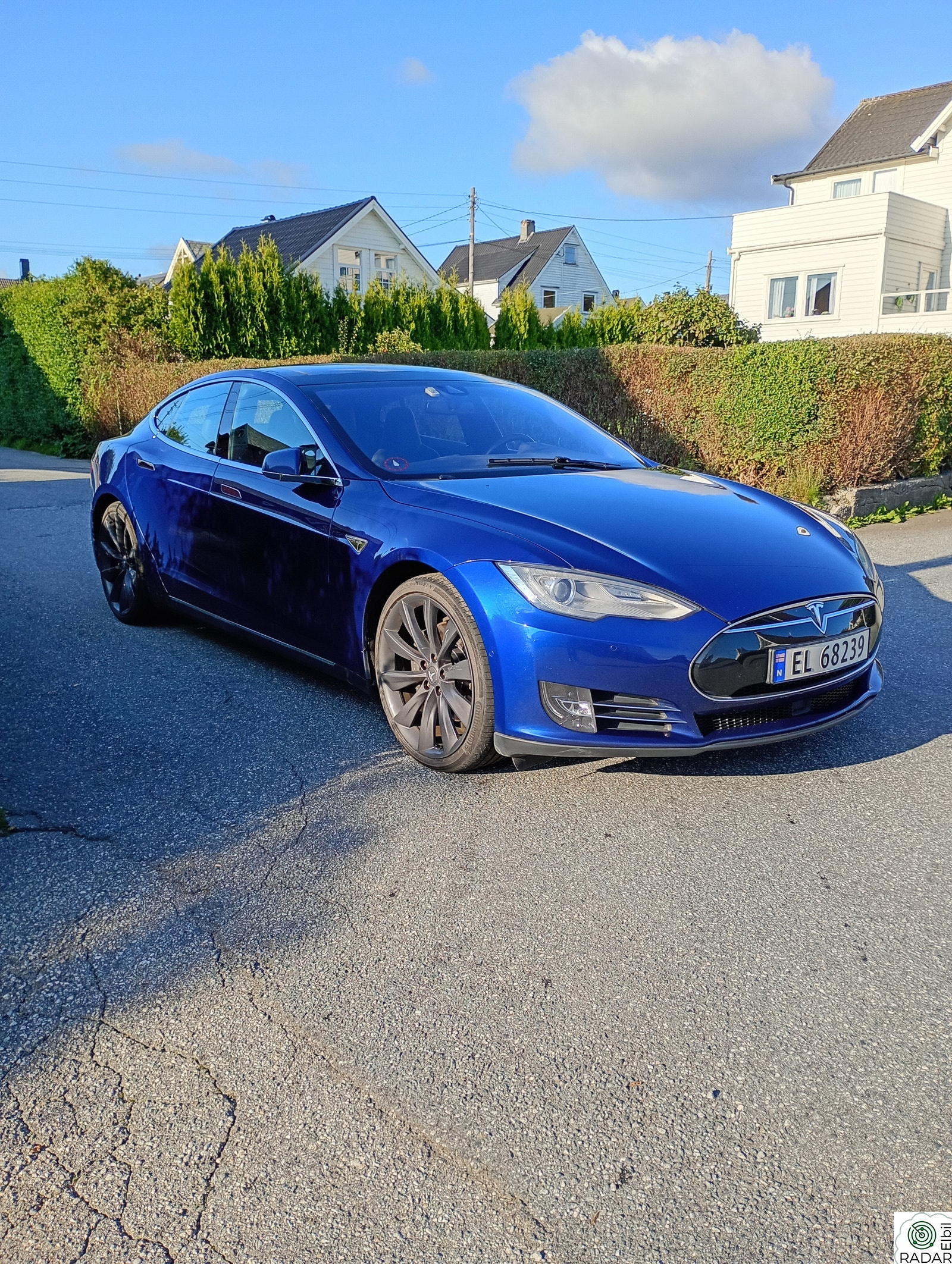 TESLA MOTORS Model S 85D  AWD NYTT BATTERI 2021 GRATIS LADING