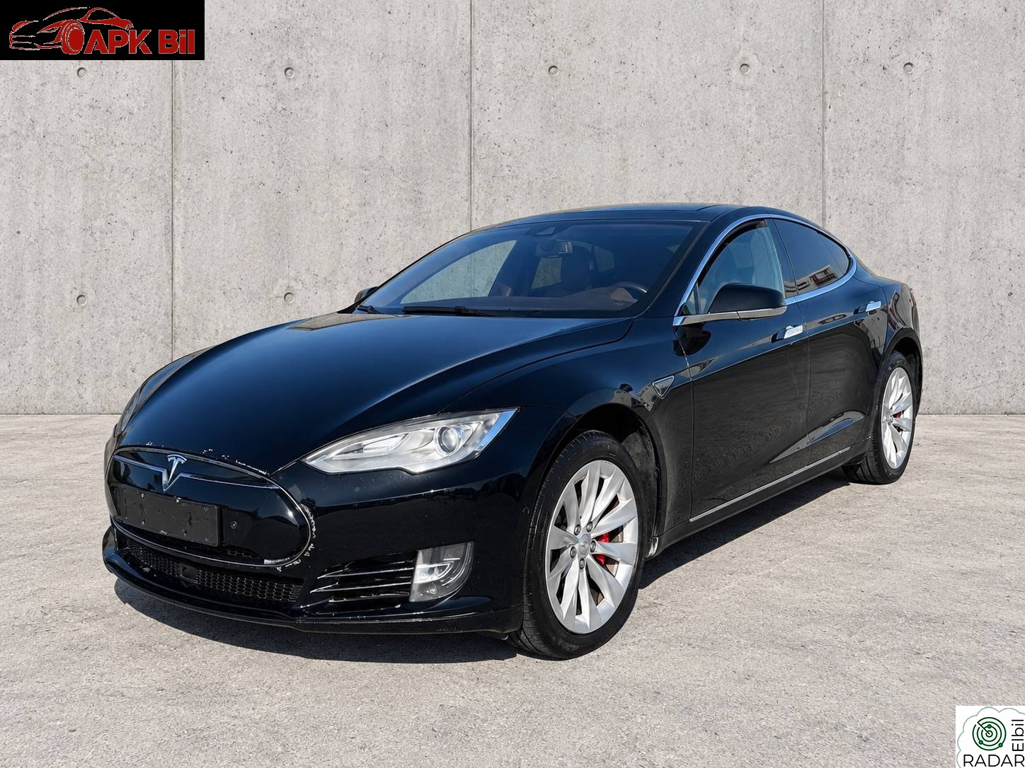TESLA MOTORS Model S P85D Performance//GRATIS LADING//700HK//eu til 09.27