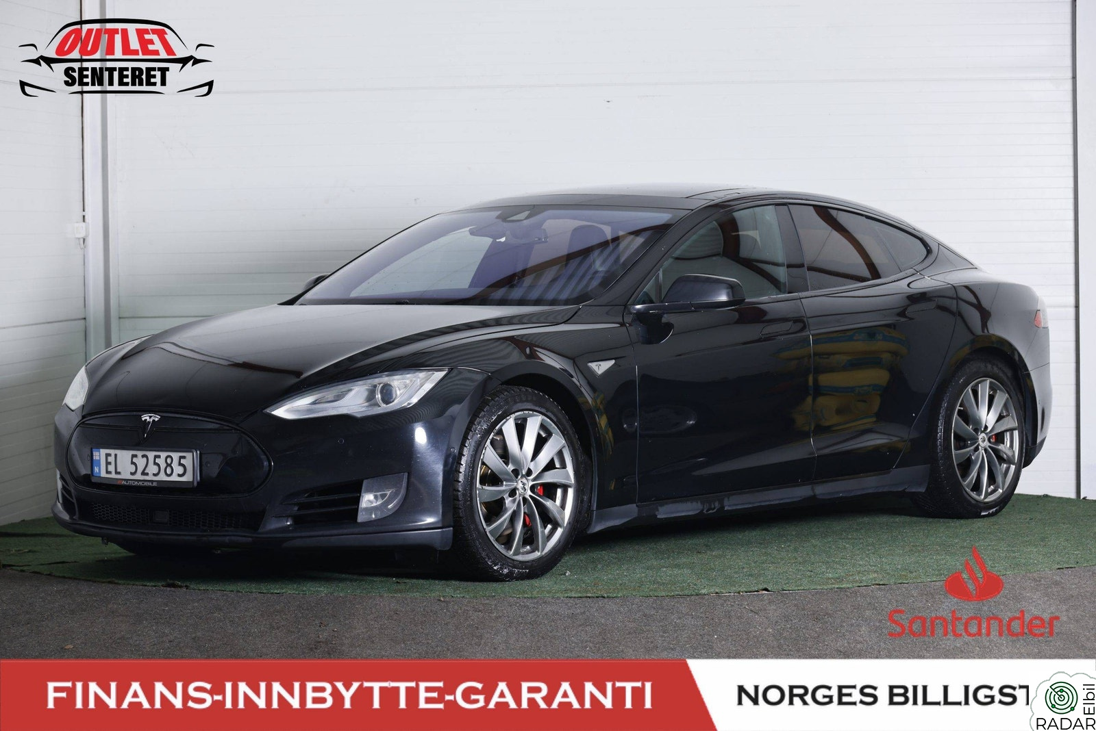 TESLA MOTORS Model S P85D PERFORMANCE-700HK-GRATIS LADING-CCS+