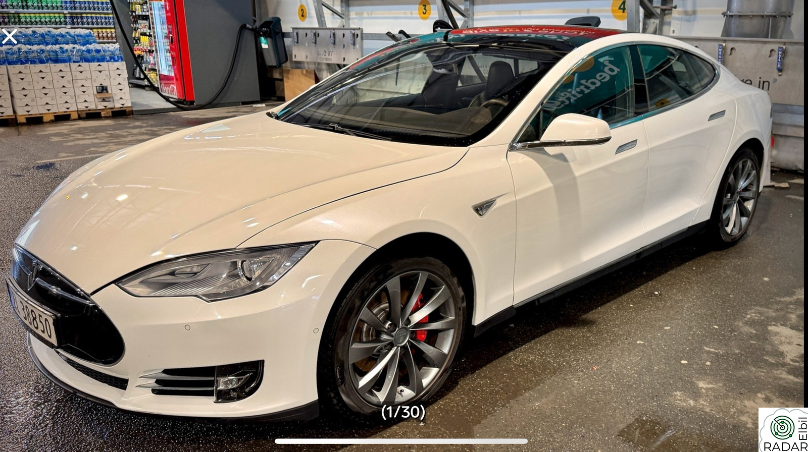 TESLA MOTORS Model S P85D Performance Insane+