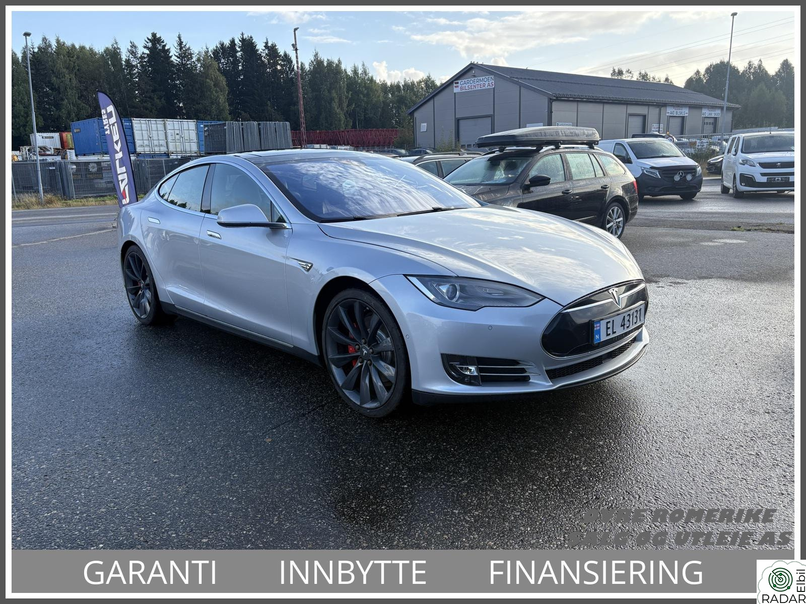 TESLA MOTORS Model S P85D, Vinterpakke, CCS, Gratis lading,