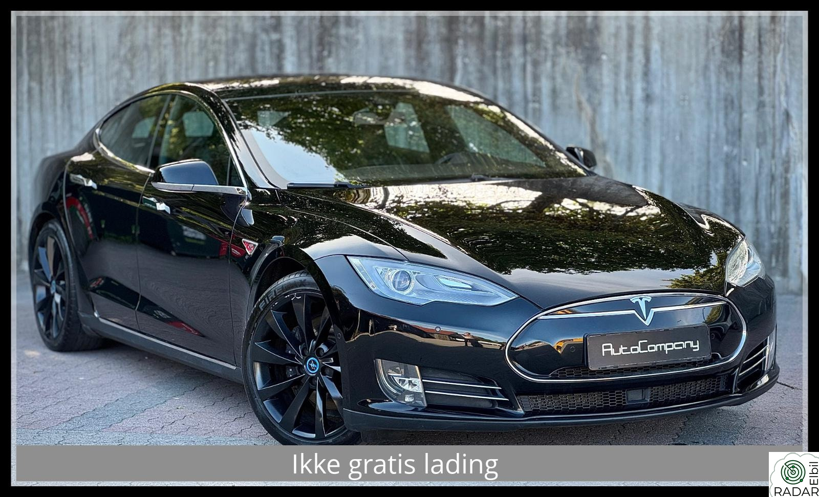 TESLA MOTORS Model S P85D Performance / Nextgen-Seter/ V-Pakke / Luft /Skinn