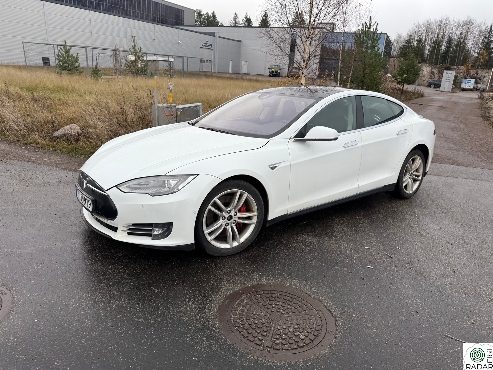 TESLA MOTORS Model S P85D PERFORMANCE,GRATIS LADING,EU-OK 9-27