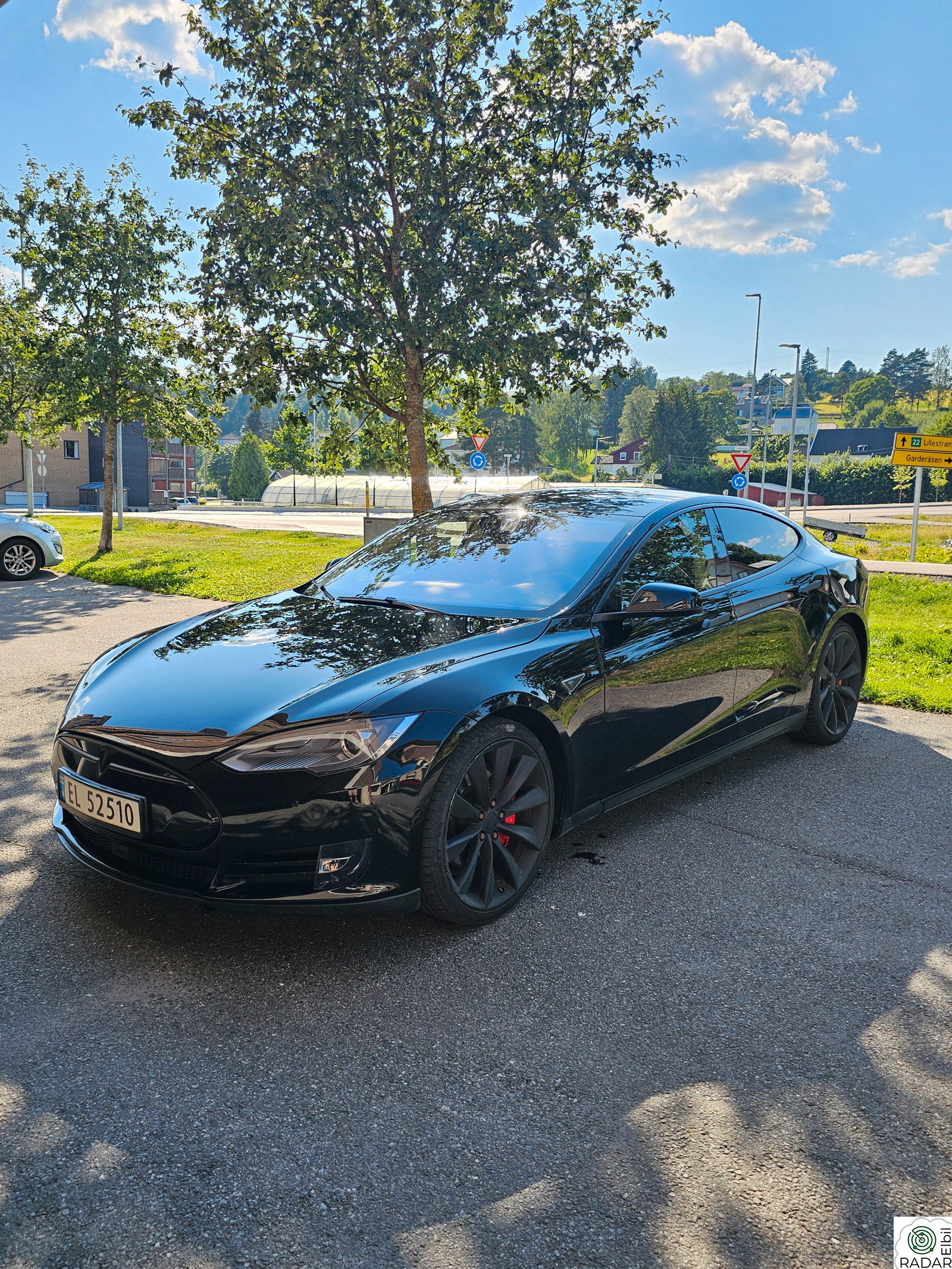 TESLA MOTORS Model S P85D Performance 4WD Gratis lading! Batteriet reparert!
