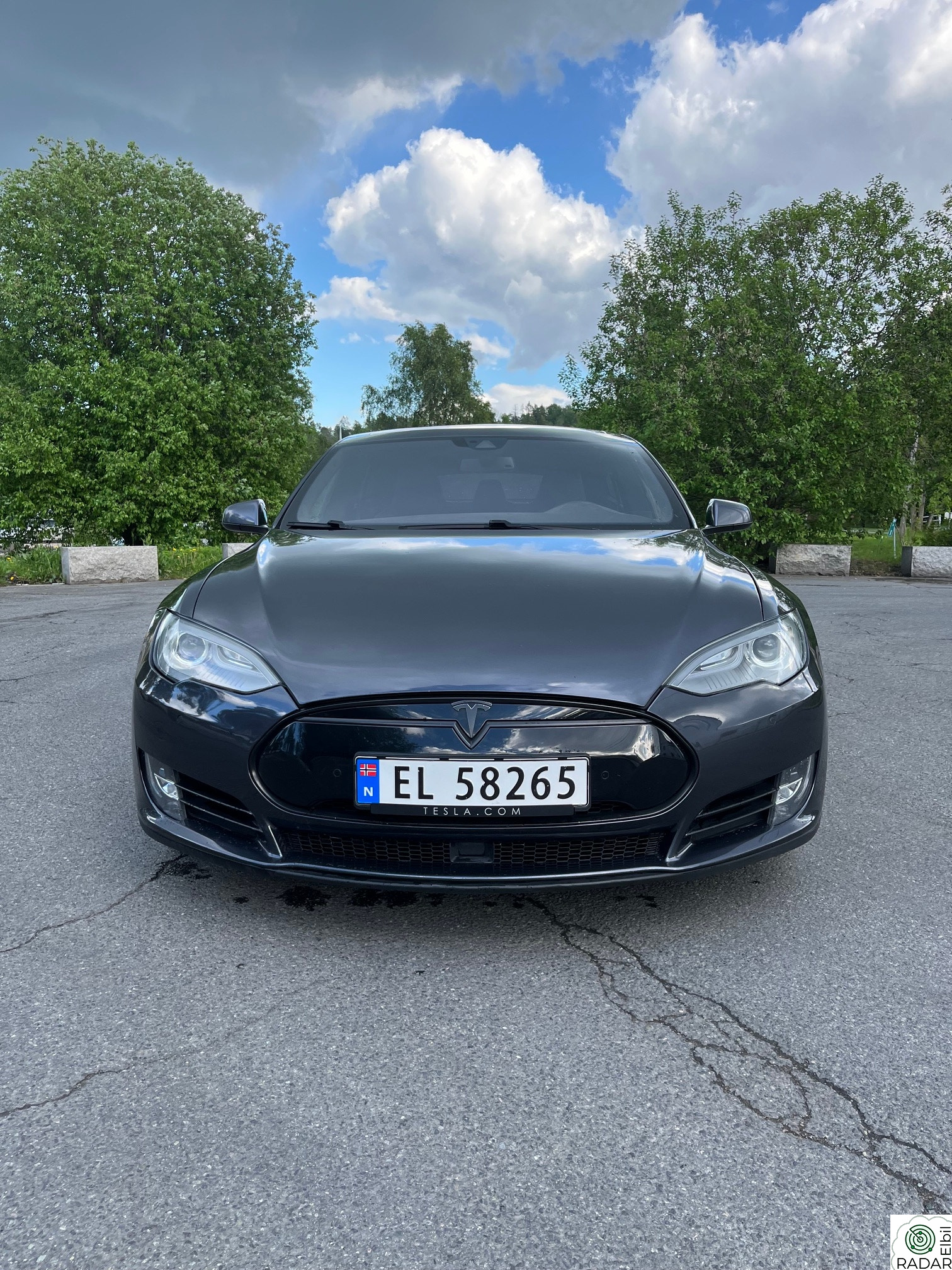 TESLA MOTORS Model S P85D Performance