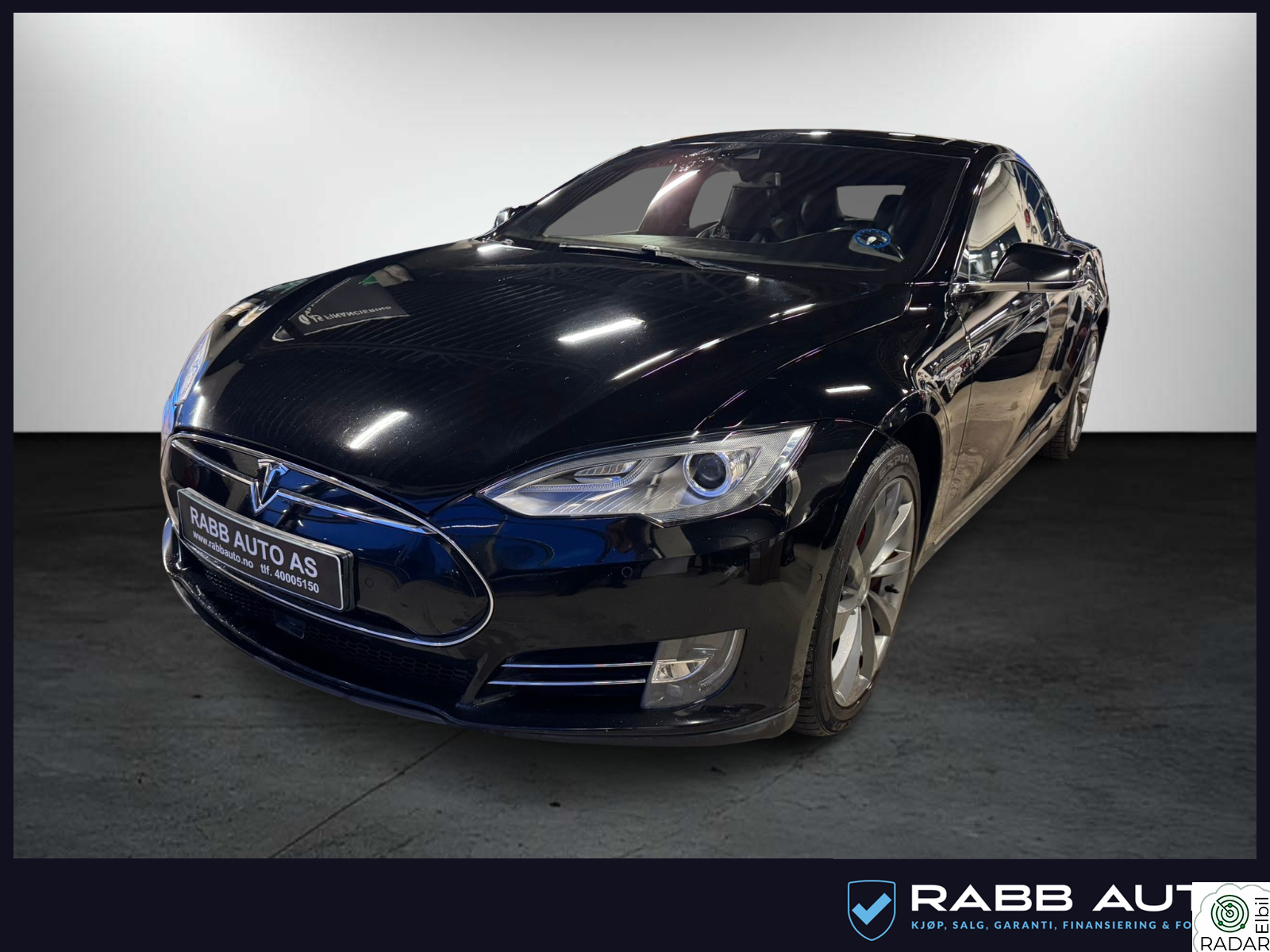 TESLA MOTORS Model S P85D/Performance/700HK/FCD/Navi/R.kamera/Premiumpakke*