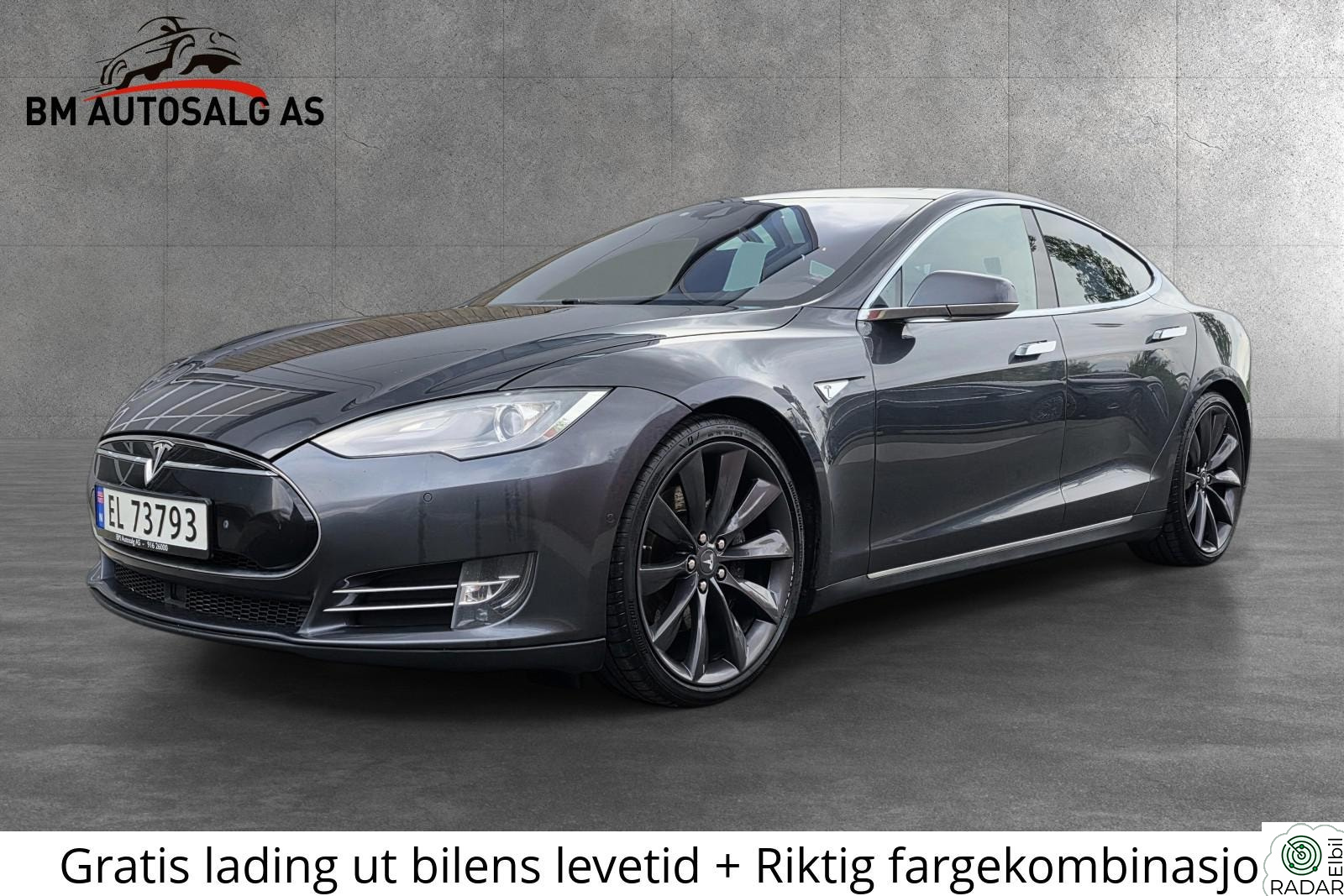 TESLA MOTORS Model S 85D | 4X4 | Gratis Superlading | Skinn | Panorama | ACC