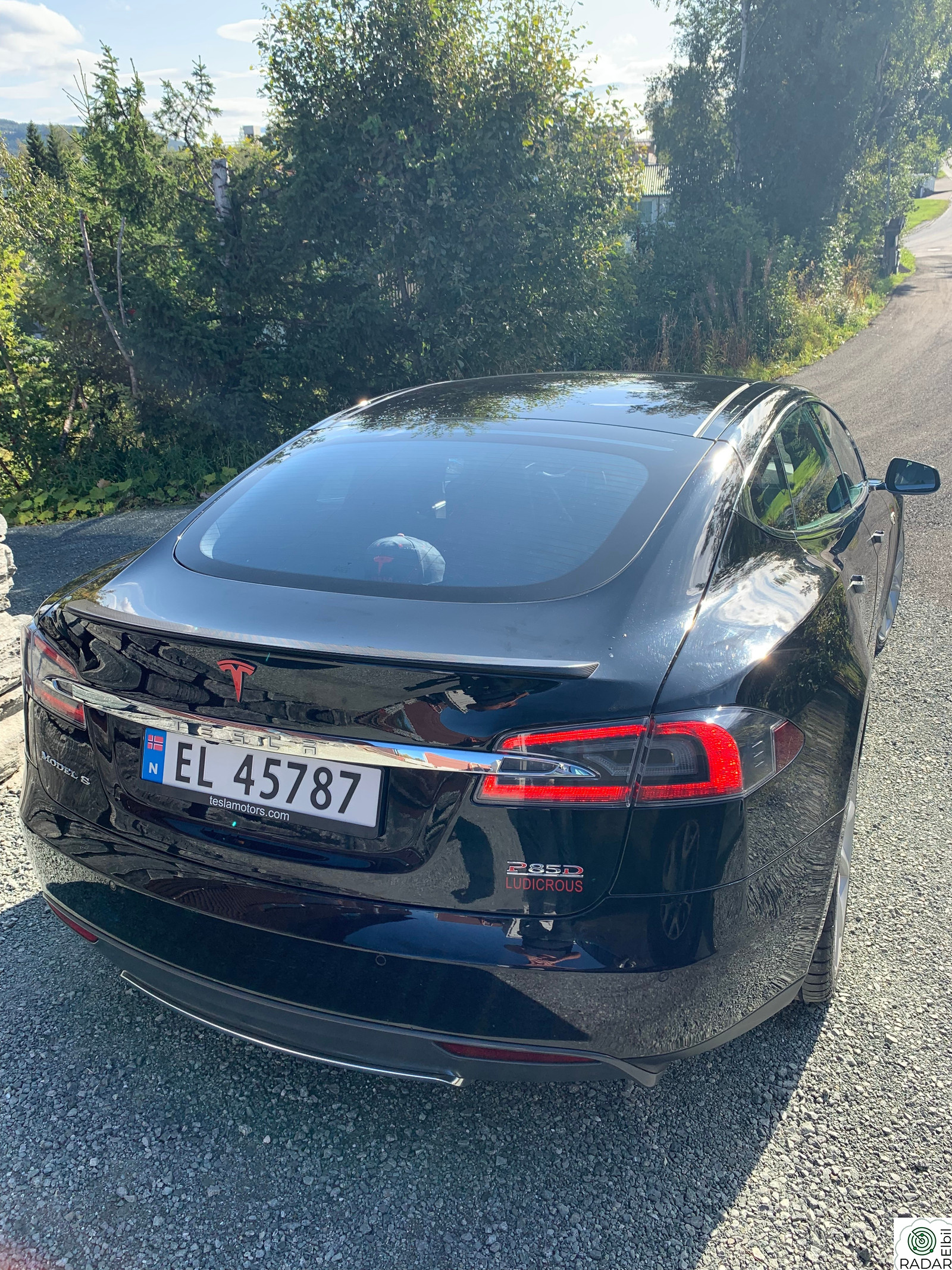 TESLA MOTORS Model S P85D Ludicrous gratis superlading oppgradert til CCS