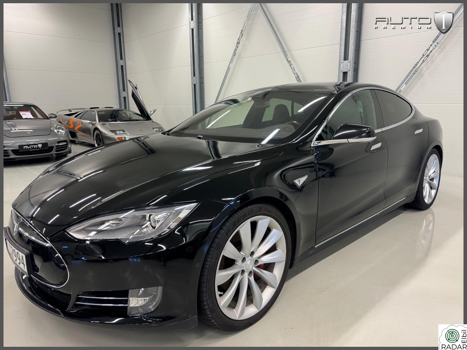TESLA MOTORS Model S P85D Performance Alt utstyr GRATIS SUPERLADING