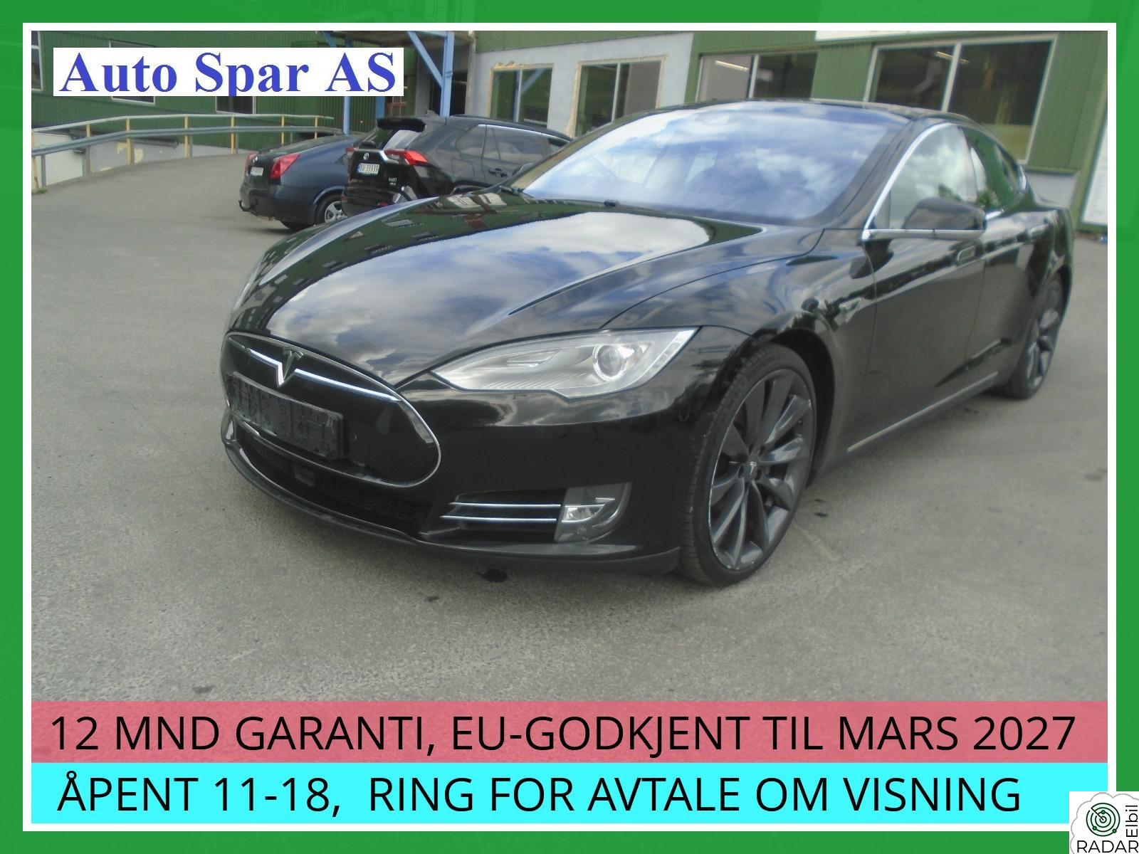 TESLA MOTORS Model S 85D 394 HK 4X4 GRATIS SUPER CHARGING, NEXT GEN, LUFTFJE