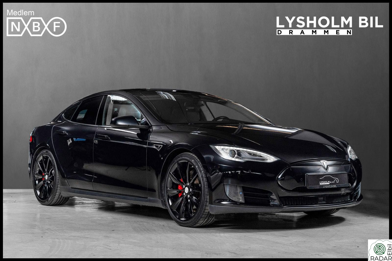 TESLA MOTORS Model S P85d Insane+ 700hk /Gratis lading/Ny EU/Premium Lyd/+++