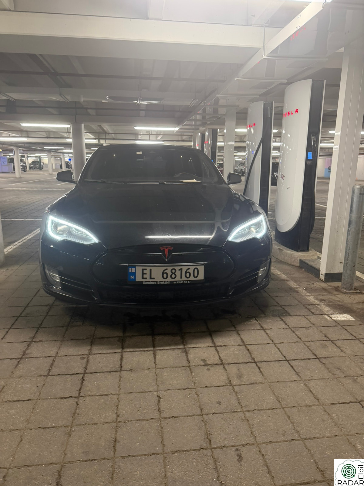 TESLA MOTORS Model S P85D Performance Insane+ 7 seter