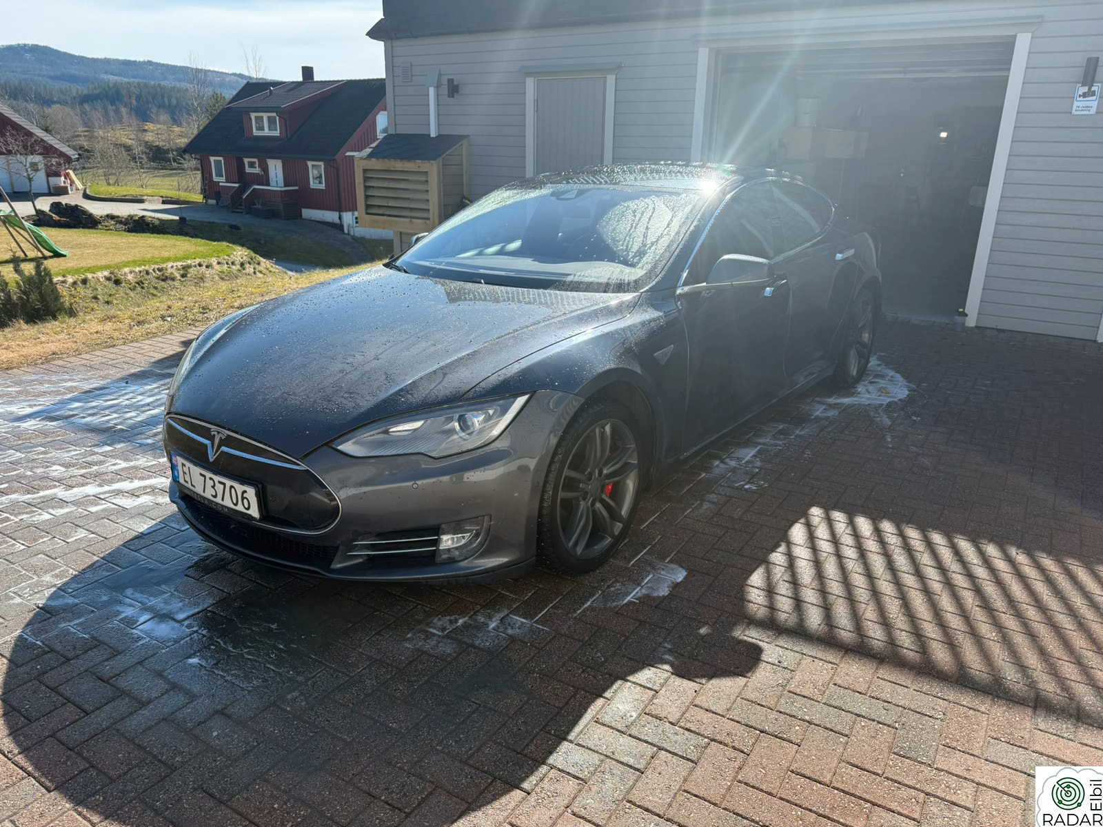 TESLA MOTORS Model S MODEL S P85d+ GRATIS LADING/700HK/HIFI/VINTERPAKKE