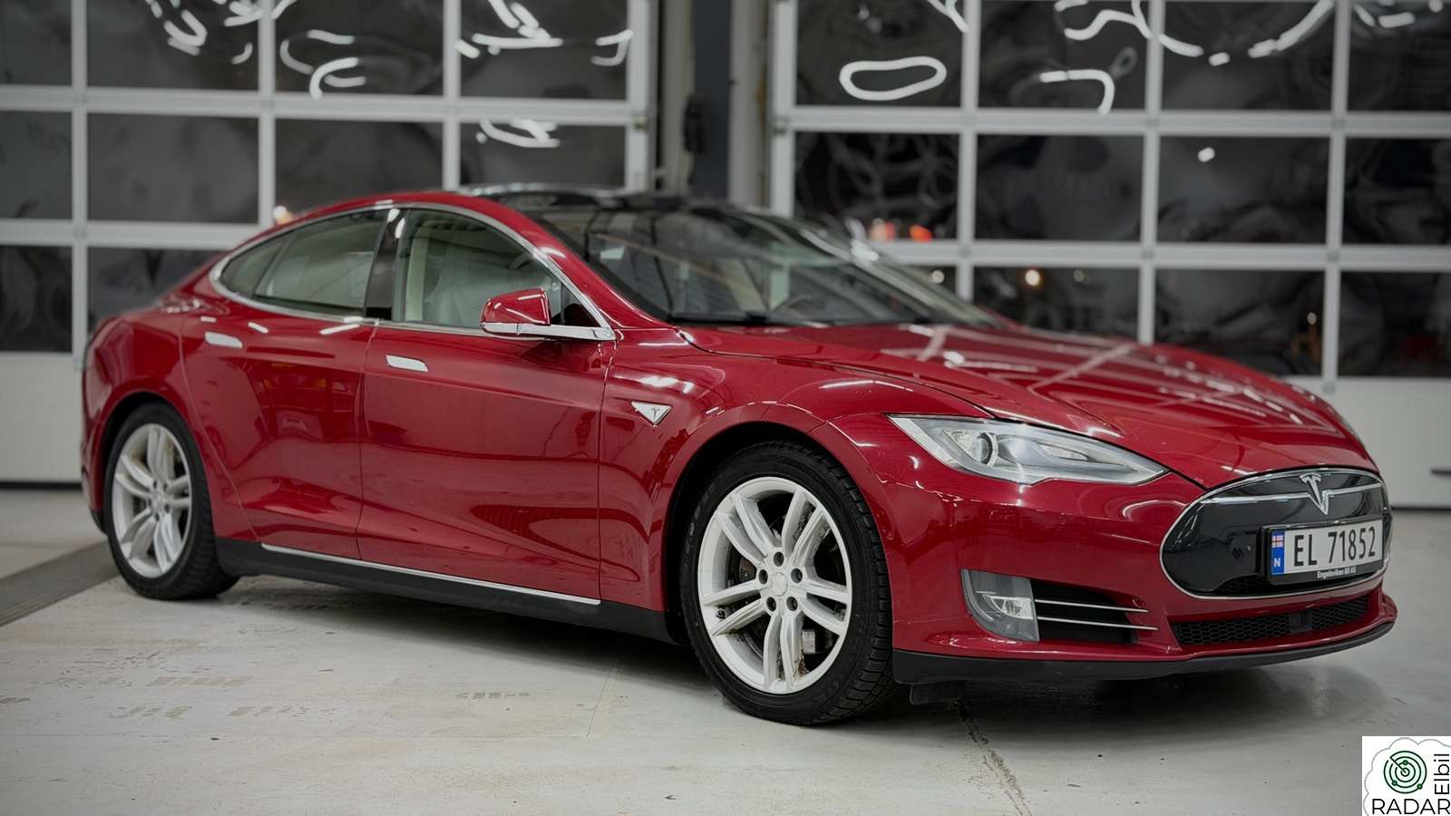 TESLA MOTORS Model S 70D   NY BATTERIPAKKE I 2024 - GRATIS LIVSTIDSLADING