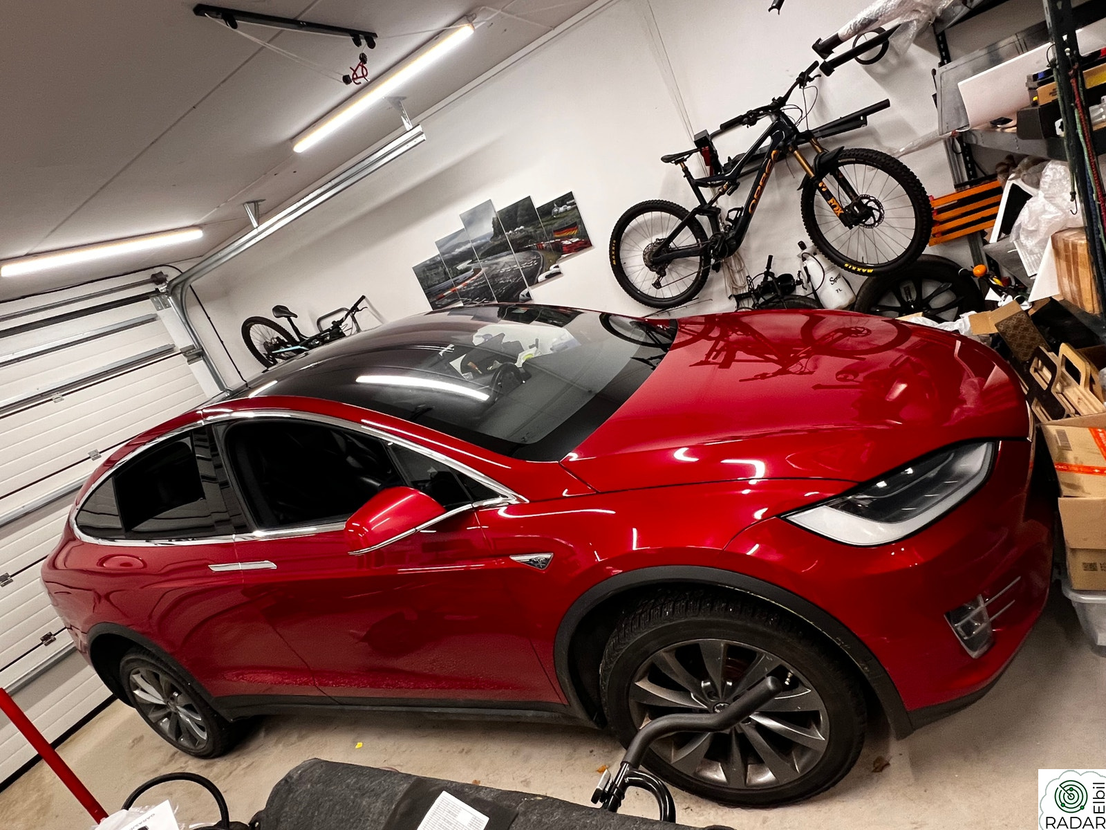 TESLA MOTORS Model X 90D/GRATIS LADING/6 Seter