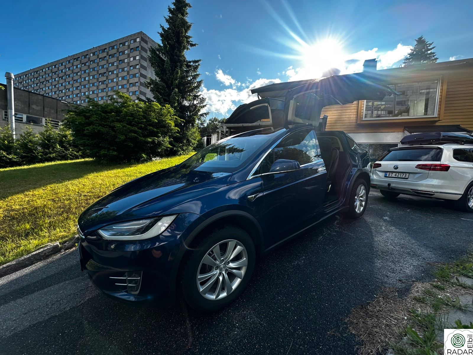 TESLA Model X 75D 4WD 7 seter - med FSD og nybilgaranti fra Tesla!
