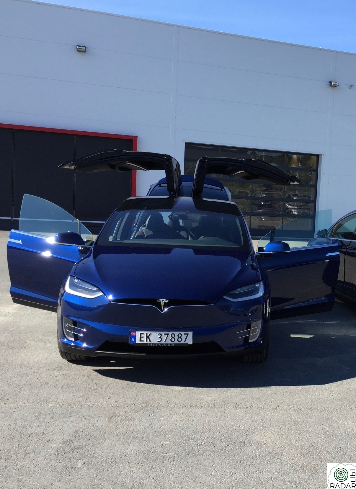 TESLA MOTORS Model X 100D 4WD 6-seter