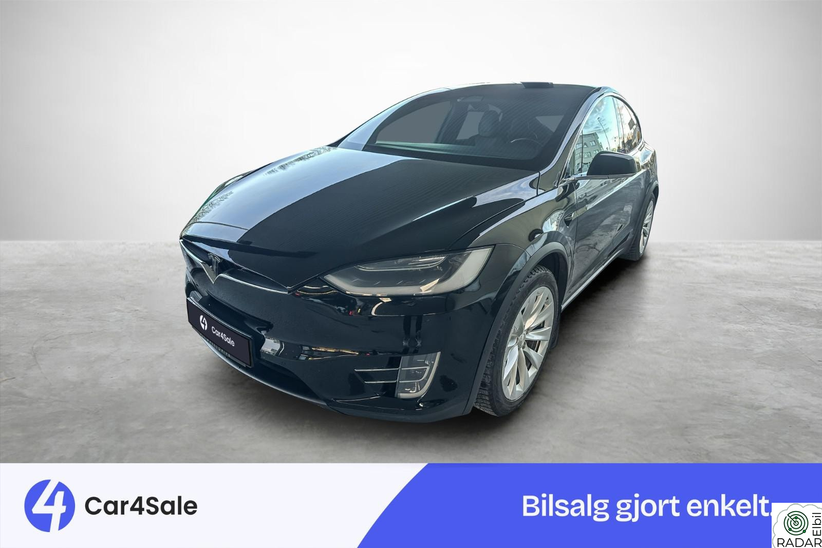 TESLA MOTORS Model X 75D 6-seter / MCU2 / AP / EU27/ Krok/ CCS/ Luft/ Vinter