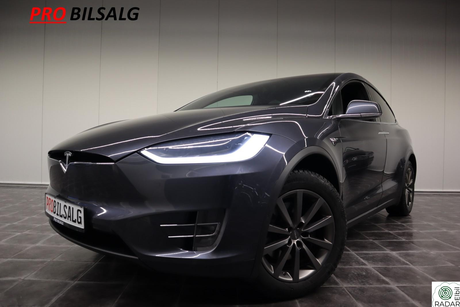 TESLA Model X 75 D 6- SETER/AUTOPILOT 2,5/ LUFT F/H. FESTE/ CCS AKTIV