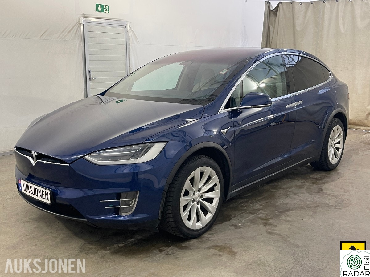 TESLA Model X 75D AWD HENGERFESTE ACC AUTOPILOT PANO LUFT PREMIUM LYD