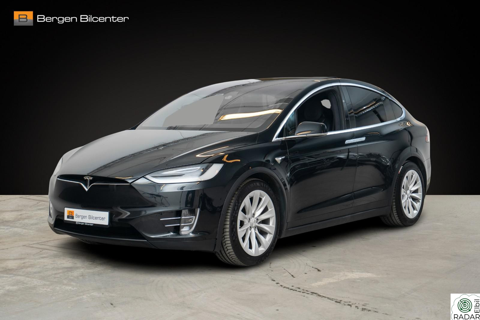 TESLA Model X 75D 7-Seter Skinn Autopilot 2.5 H-Feste Premium-Lyd