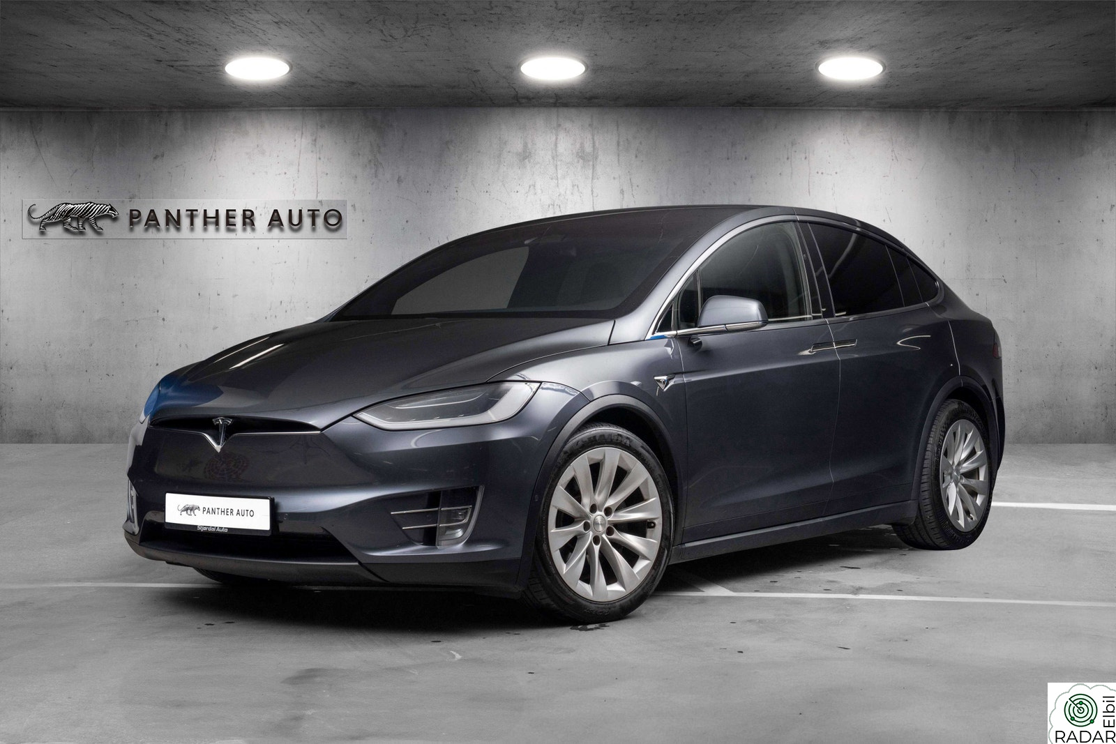 TESLA Model X 75D | EAP | Luftfjæring | Pano | CCS