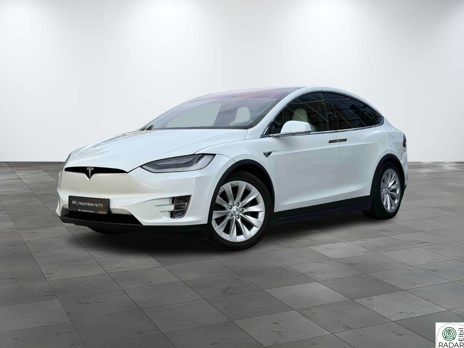 TESLA Model X 75D - 6-seter - 1-eier - EAP/LUFT/SKINN/MCU2/NY EU++