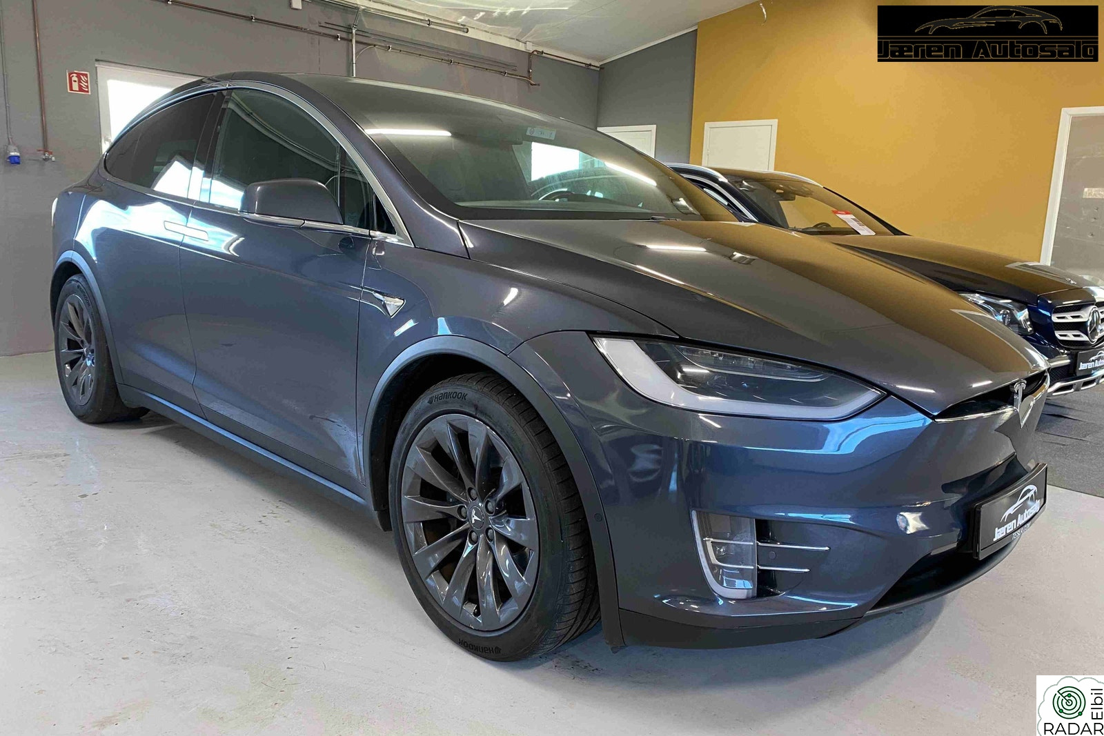 TESLA Model X 100D 7-Seter Luftfjæring Delskinn FSD Krok
