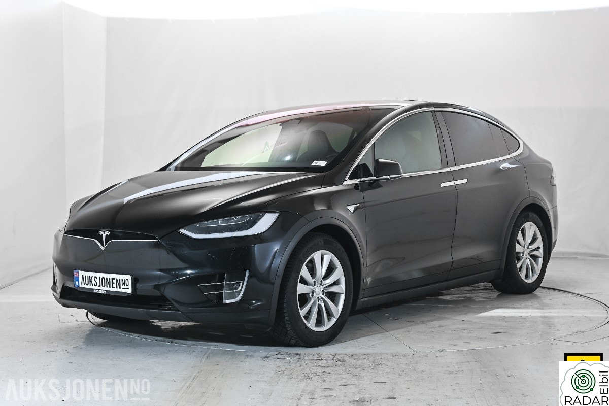 TESLA Model X 100D 6 SETER HENGERFESTE PREMIUM LYD & INTERIØR VINTERP