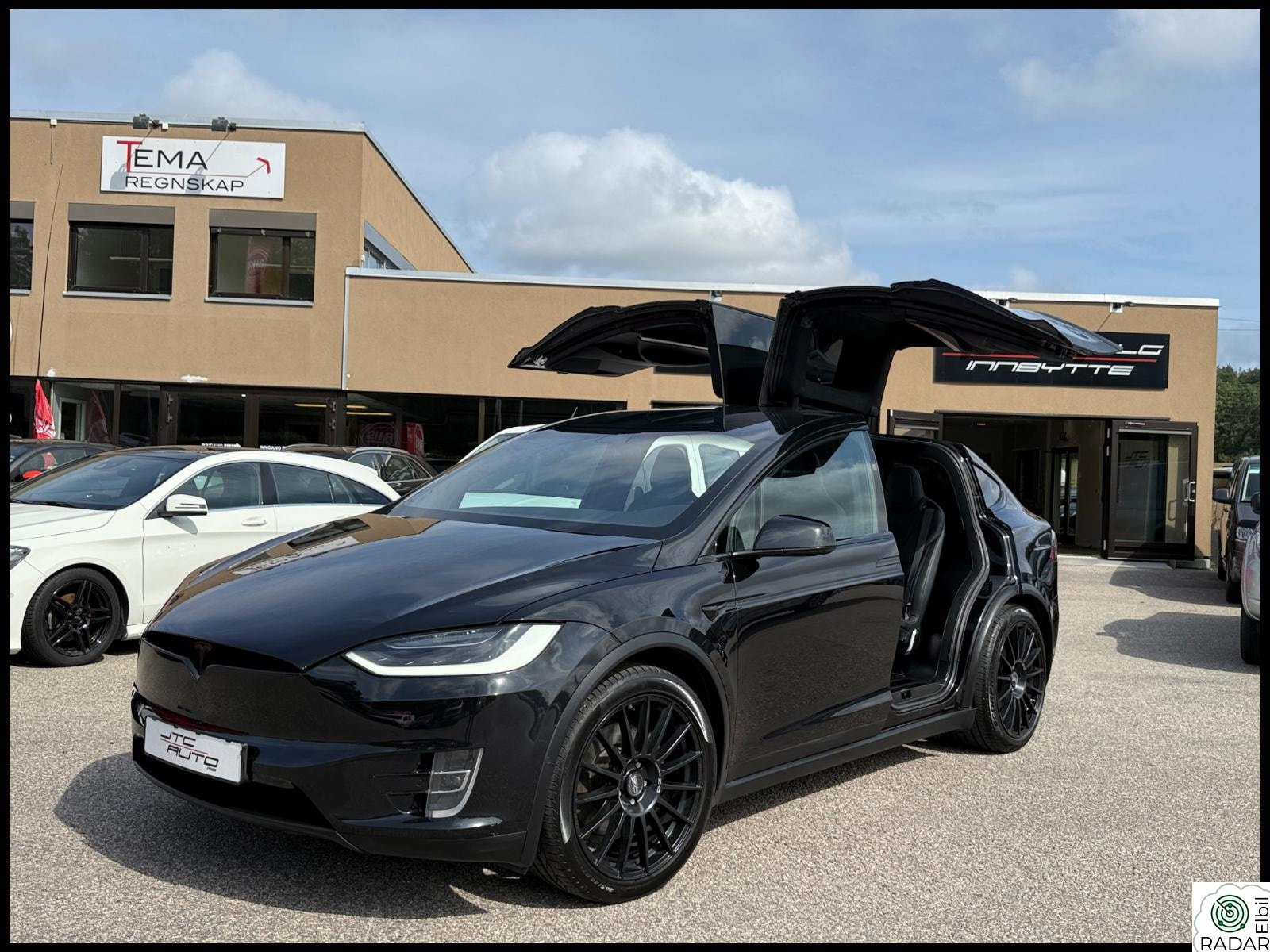 TESLA Model X 100D / 6 SETER / PREMIUM / 1 EIER / CHROME DELETE