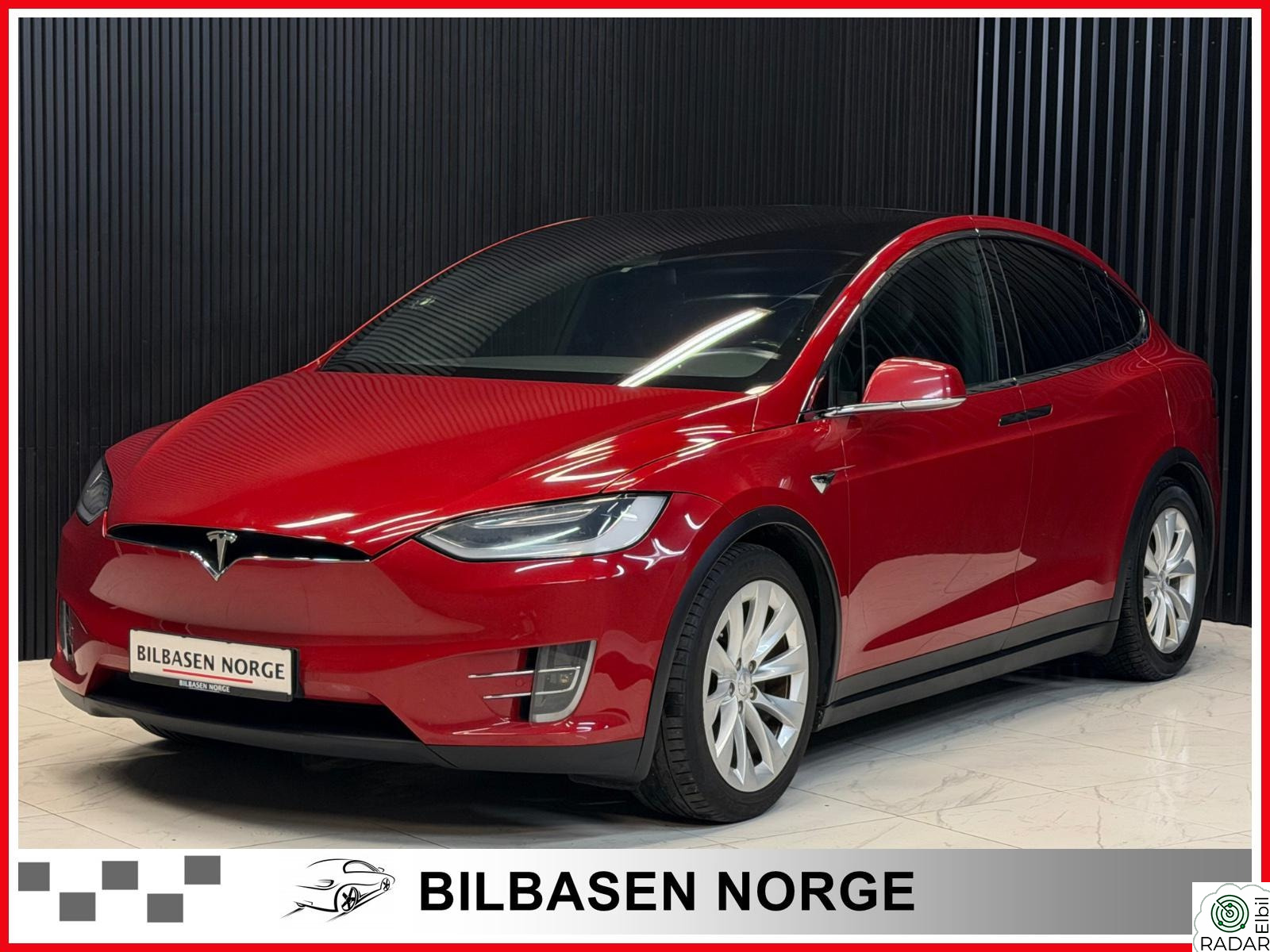 TESLA Model X 7-SETER/LUFT/H.FESTE/ISOFIX-X4X/LAV.KM/SOLTAK