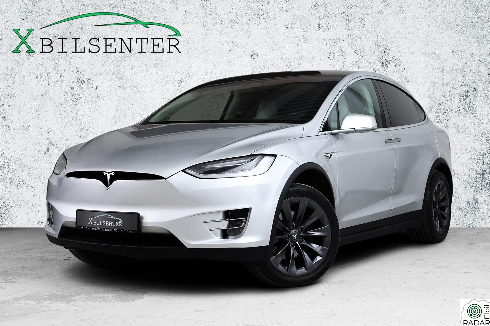 TESLA Model X 75D AWD 525HK // 7-SETER AP MCU2 VINTER HIFI CCS KROK+