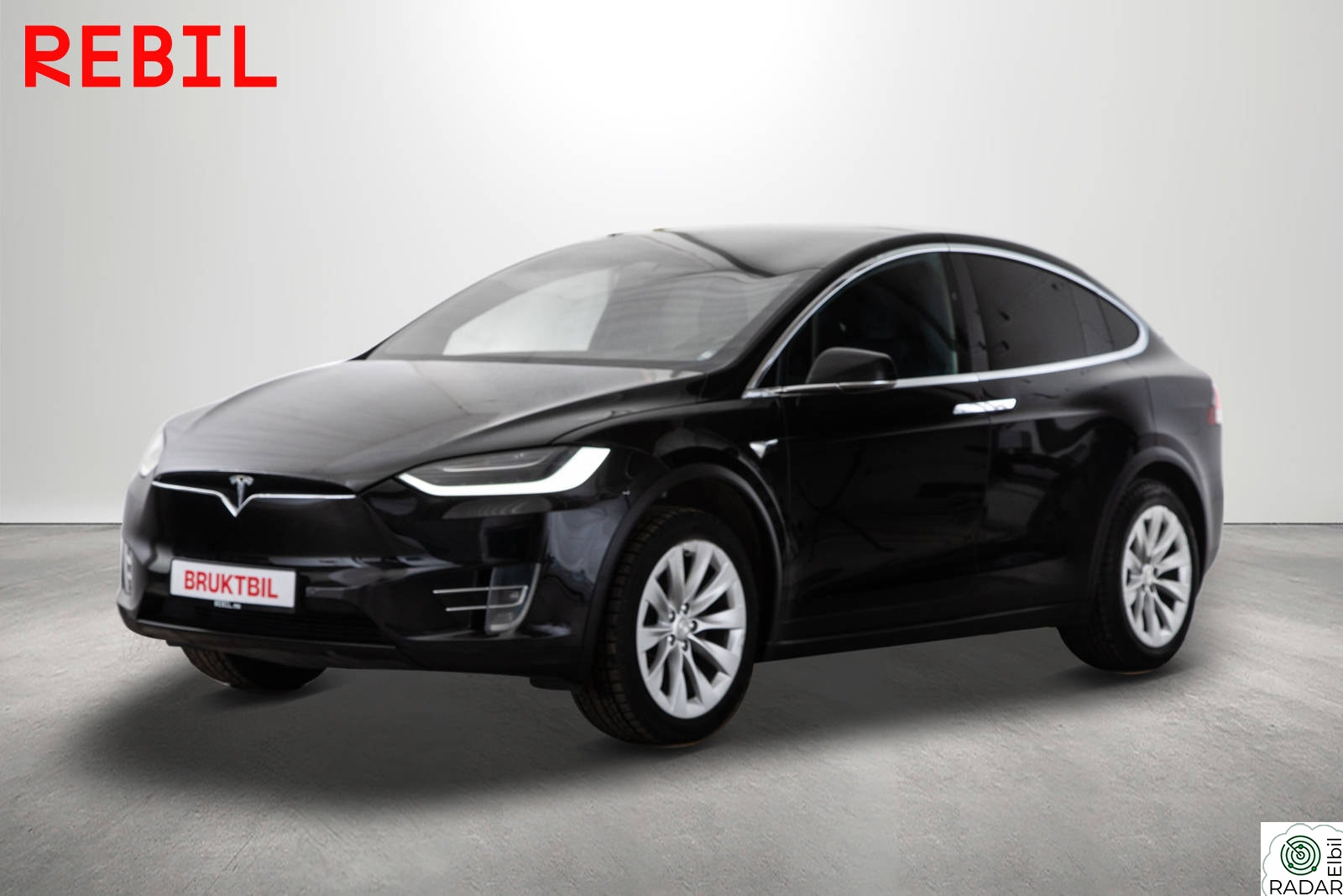 TESLA Model X 417km (75kWh)/75D/5-seter/MCU2, CCS/Krok/Autopilot