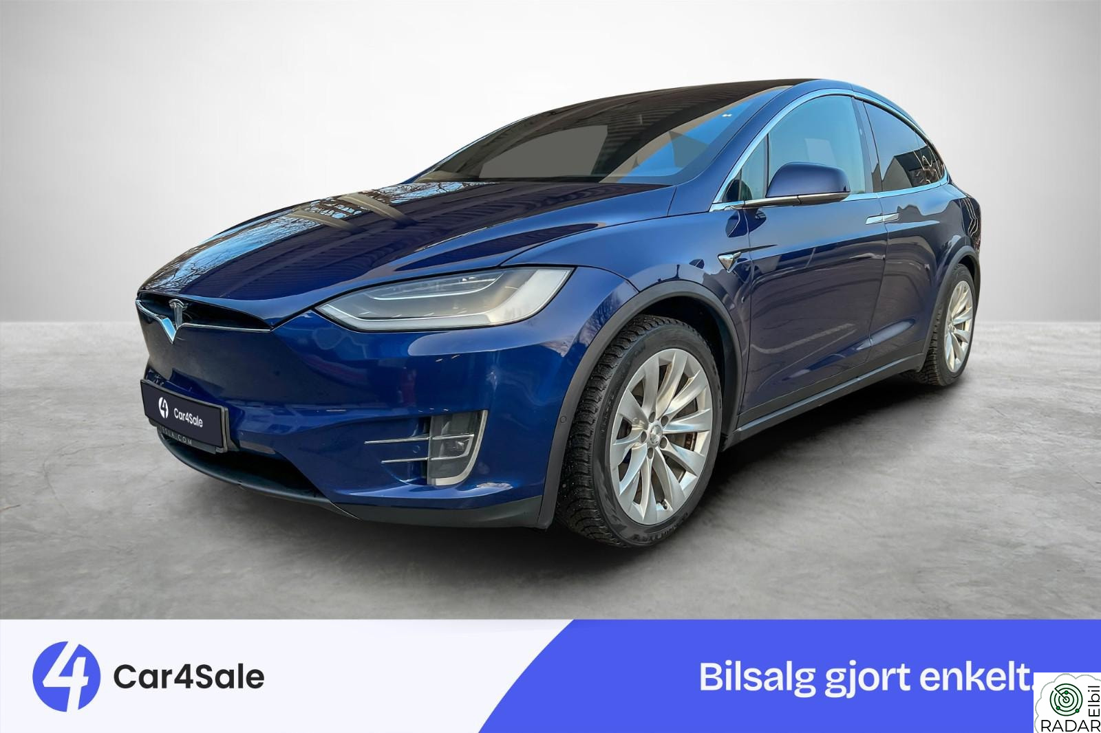 TESLA Model X 75D 7-seter / 417km / MCU2 / Krok / 1-eier / CCS / Luft