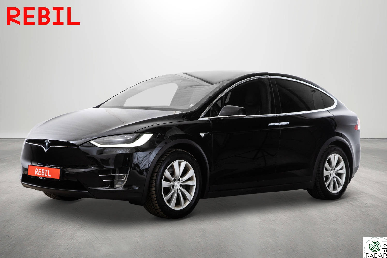 TESLA Model X 100D 6-seter/Skinn/MCU2/CCS/Vinterpakke/R.Kam/Navi/AWD
