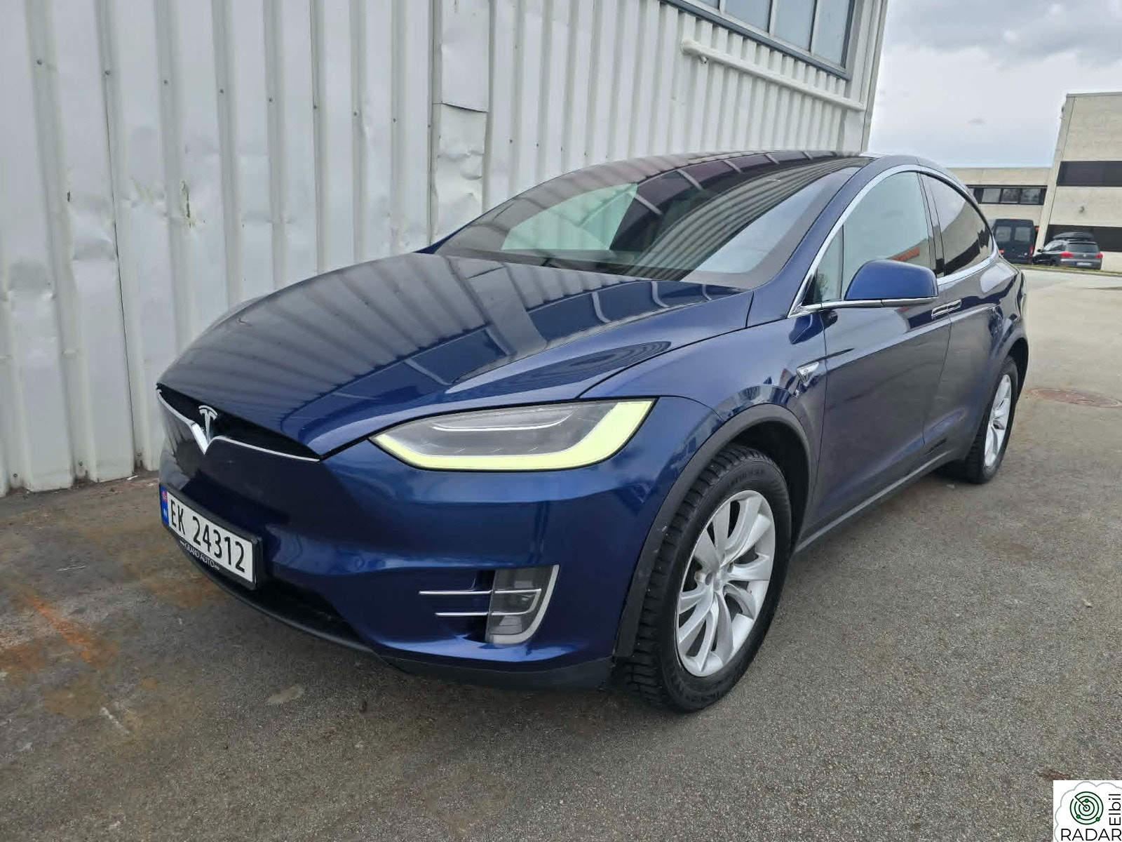 TESLA MOTORS Model X 75D/6 SETER/PREMIUM/GRATIS LADING/REP OBJEKT