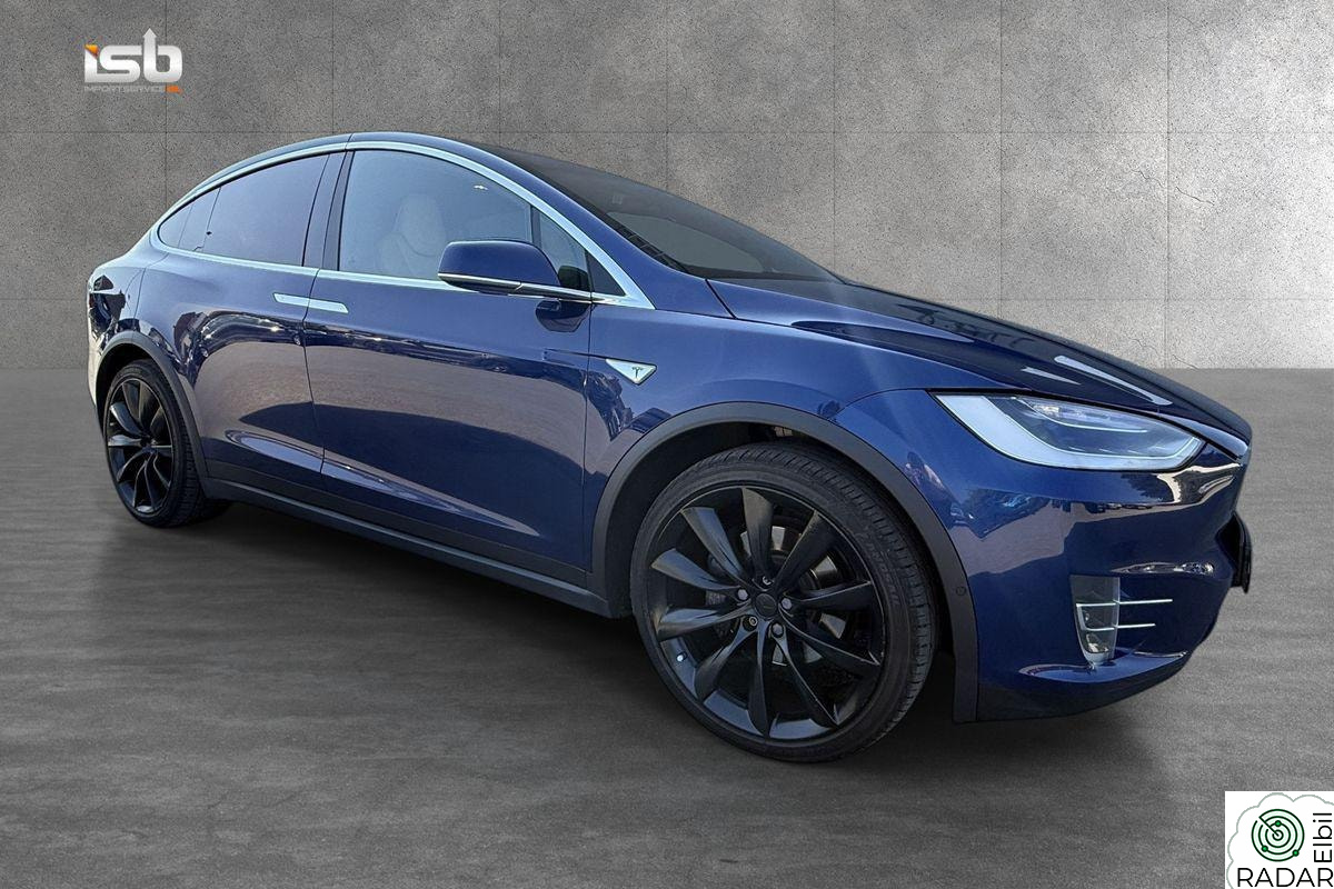 TESLA MOTORS Model X 90D 6-SETER FREE-SUPERCHARGE AP KROK 22" CCS EXPORT ++