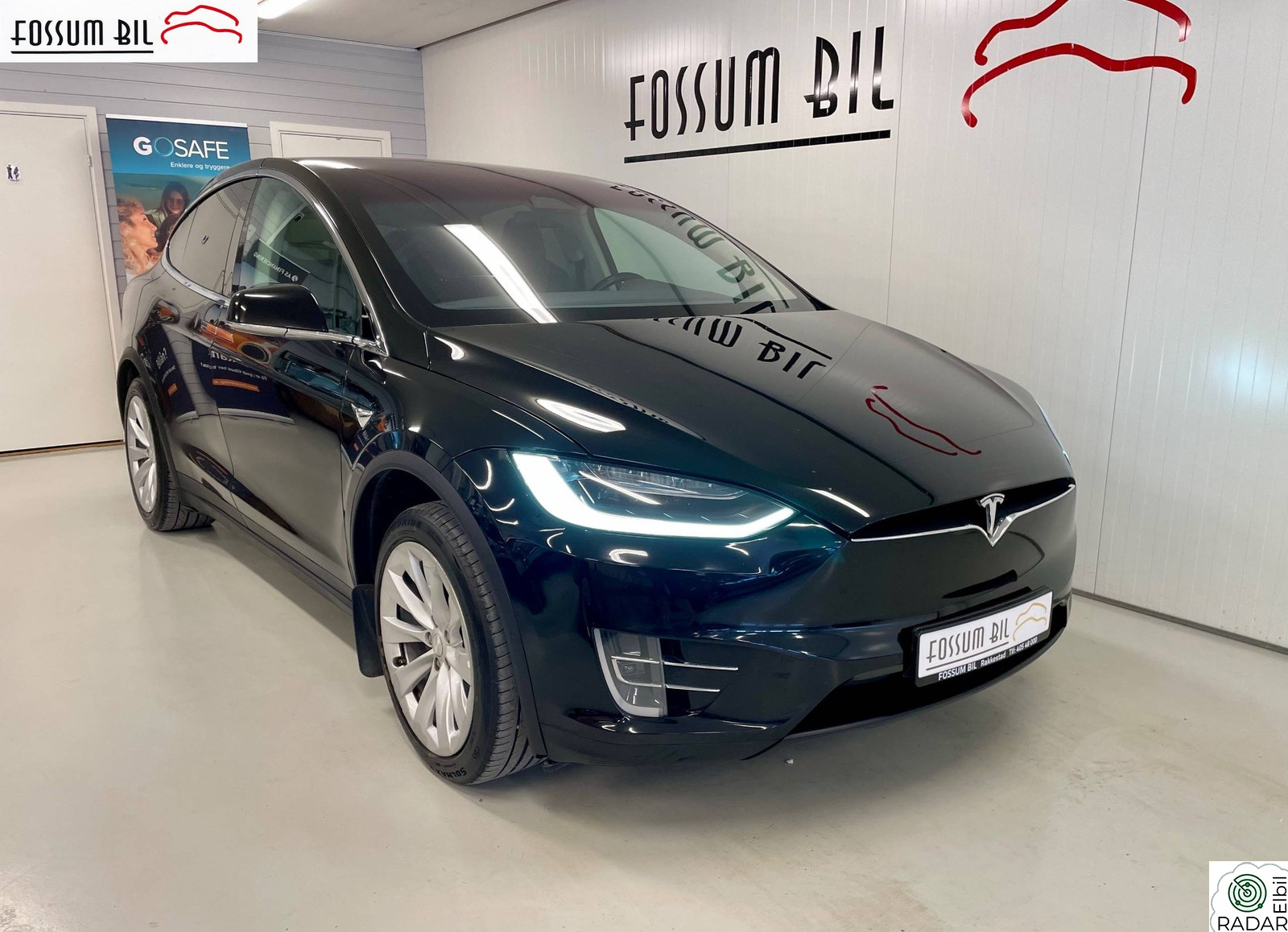 TESLA MOTORS Model X 75D AWD/5 SETER/H.FESTE/LIFELONG GRATIS LADING