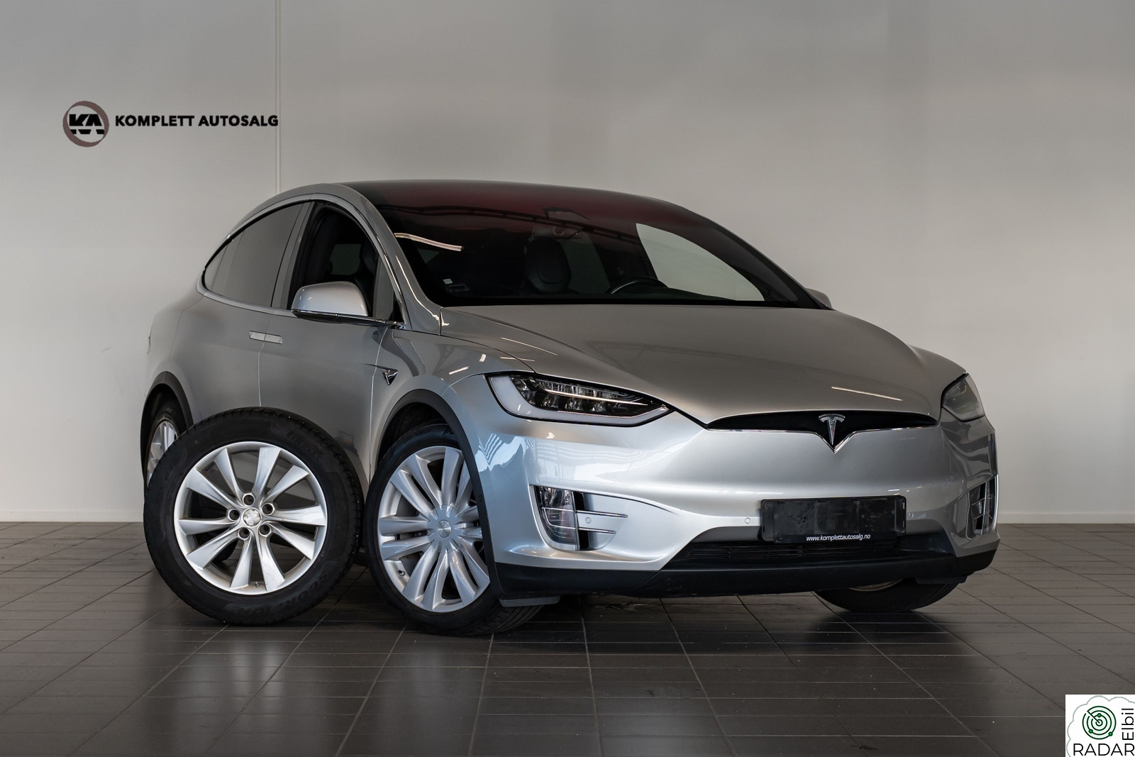 TESLA MOTORS Model X AWD - 6 seter - 100D - Vinterpakke