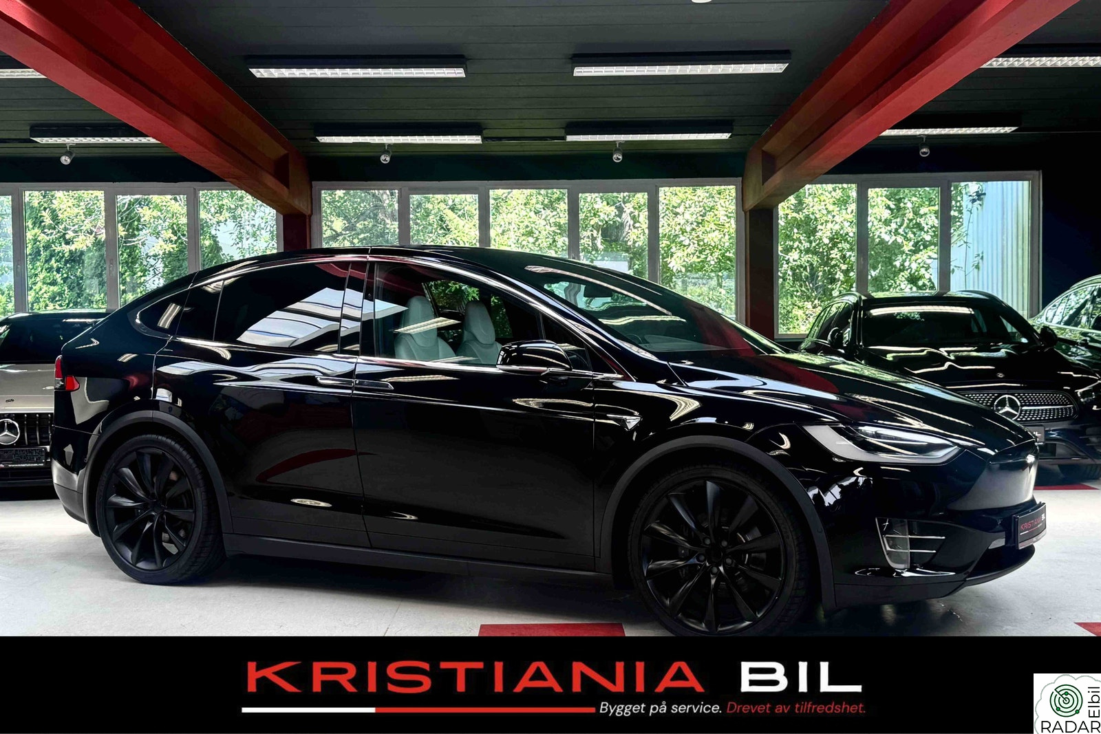 TESLA MOTORS Model X 100D/6 SETER/4X4/AP/PANO/KROK/SKINN/525HK/HIFI/DAB/NAVI